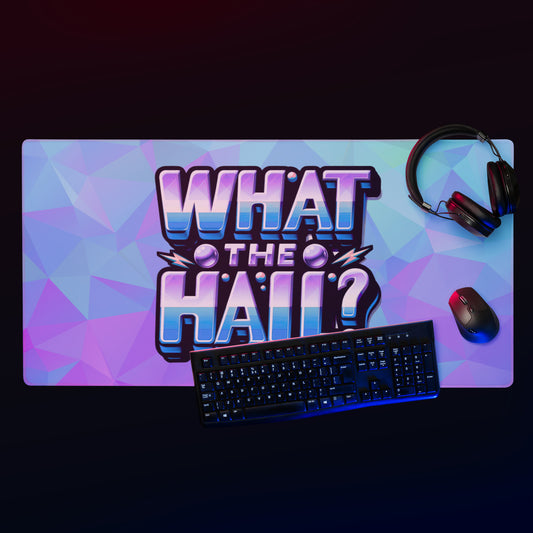 What The Hail Gaming mouse pad