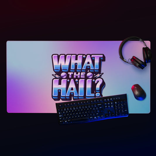 What the Hail Gaming mouse pad